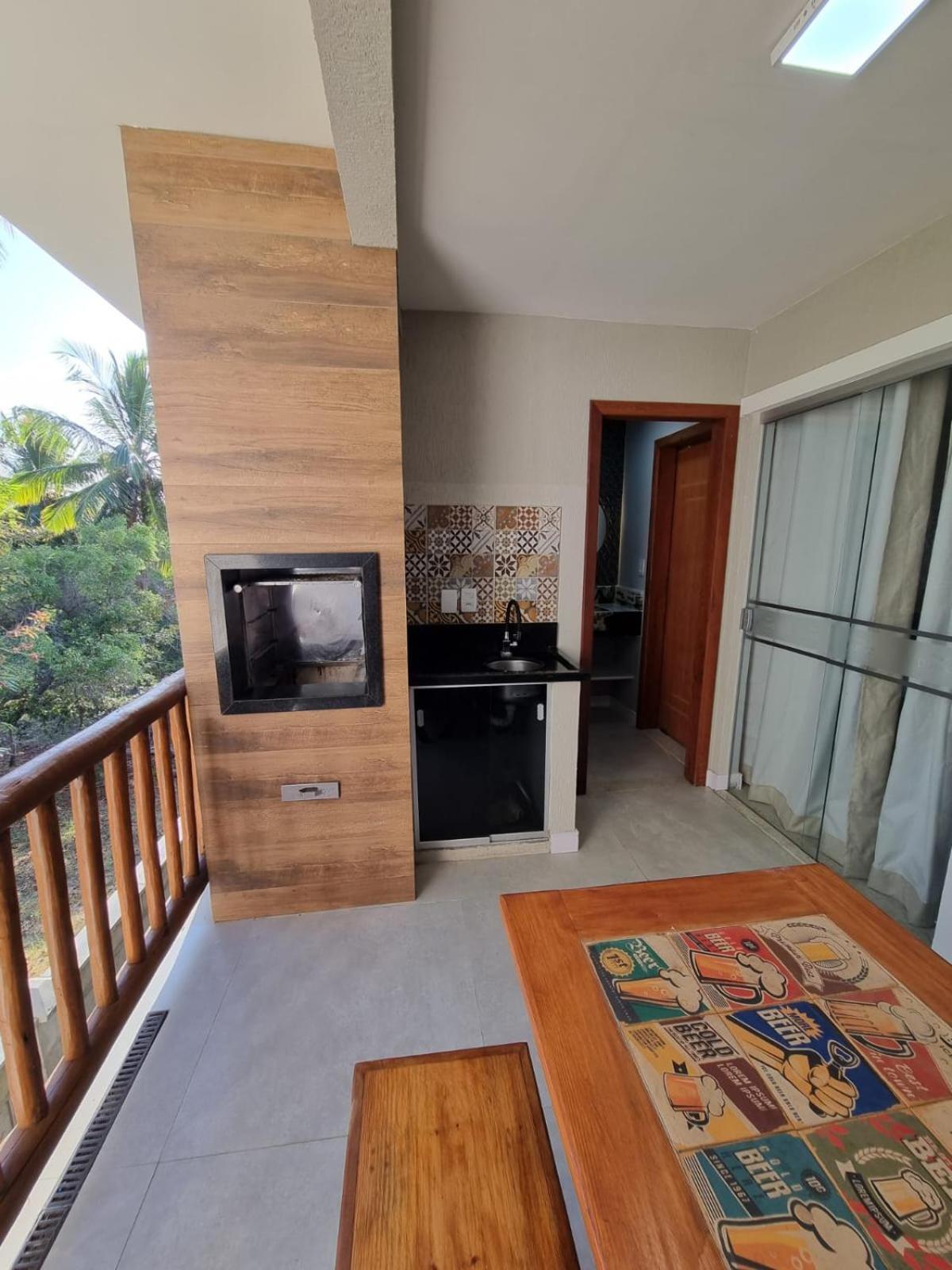Ape Varanda Gourmet Wi-Fi 300Mbs Garagem Arcondiconado Cozinha Completa Streaming มาตา เด เซาโจเอา ภายนอก รูปภาพ